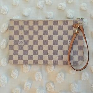 Louis Vuitton Azur Damier Pochette (MM Neverfull)